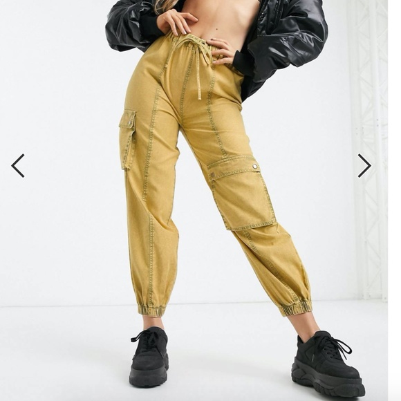 ASOS DESIGN 90's oil wash jogger - Picture 1 of 3